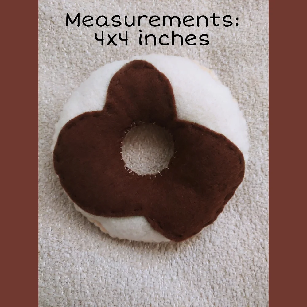 Chocolate Donut Cat Toy